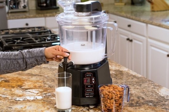 NutraMilk Can Make Two Liters Of Nut Milk And Butter In 12 Minutes Or Less